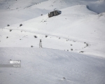 بارش برف راه ارتباطی ۲۰۰ روستای شهرستان دلفان را بست
